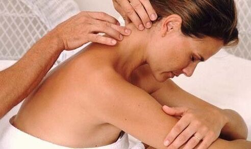 Masaje de cuello para el dolor